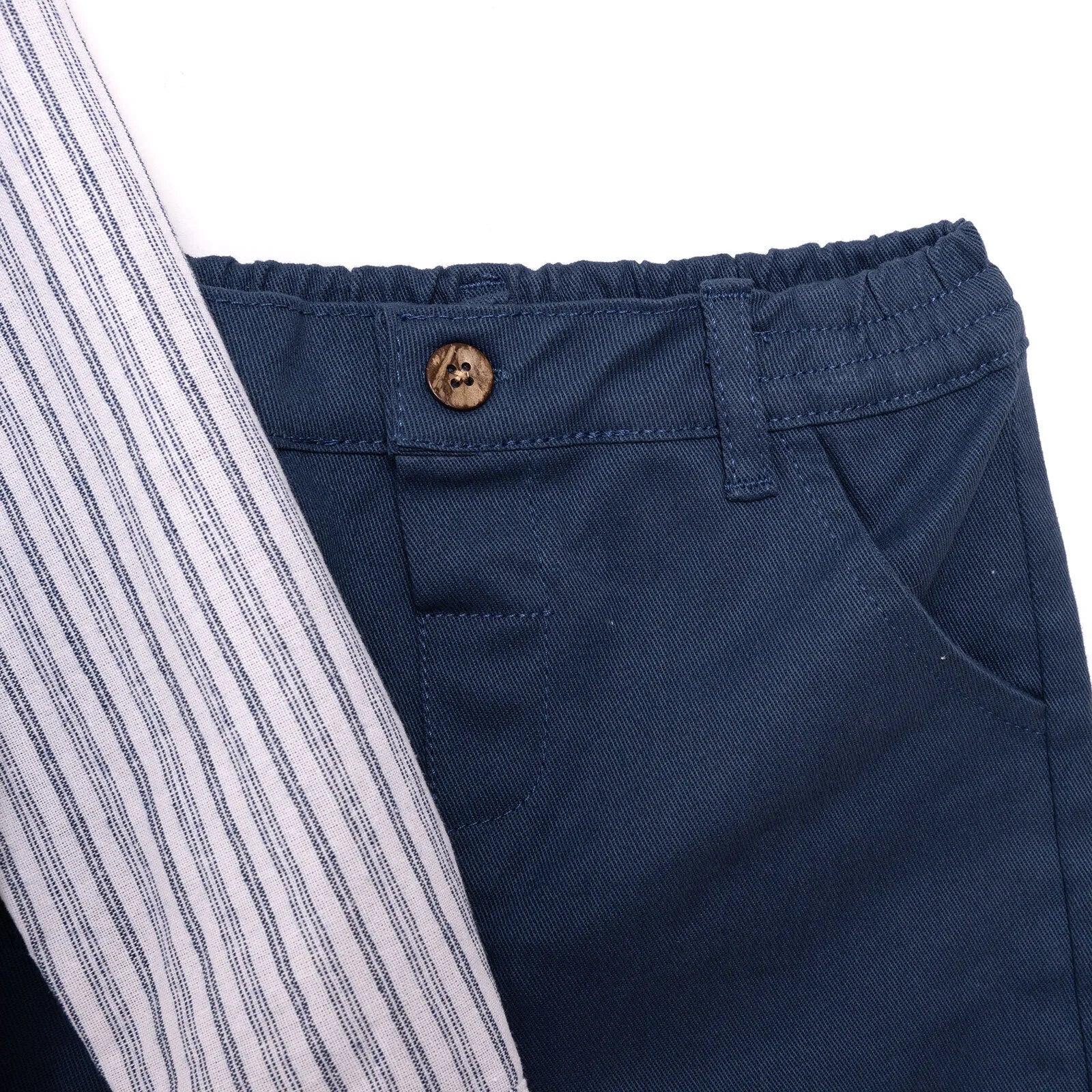 HelloBaby Baby Boy Shirt - Leggings - Ecru - ebebek - Black Friday