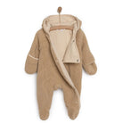 Midimod Newborn Unisex Welsoft Footed Jumpsuit - Light Brown - ebebek - Black Friday