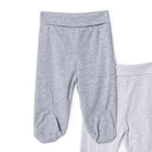 HelloBaby Unisex 2 Piece Footed Bottom - Snow Melange - ebebek - Black Friday