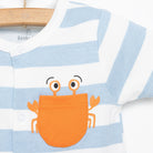 Little Life Newborn Boy Short Jumpsuit - Light Blue - ebebek - Black Friday