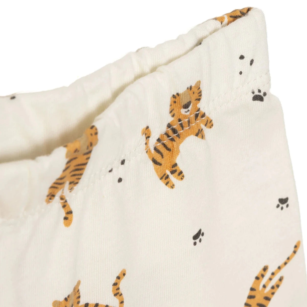 Baby Boy Short Sleeve Pyjamas Set Animal Print Buttoned Shirt Collar Short Sleeve - Ecru Ecru - ebebek