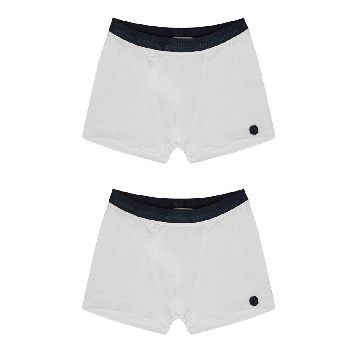 Antebies All White Jersey Boxer Set (Pack of 2) - ebebek - Black Friday
