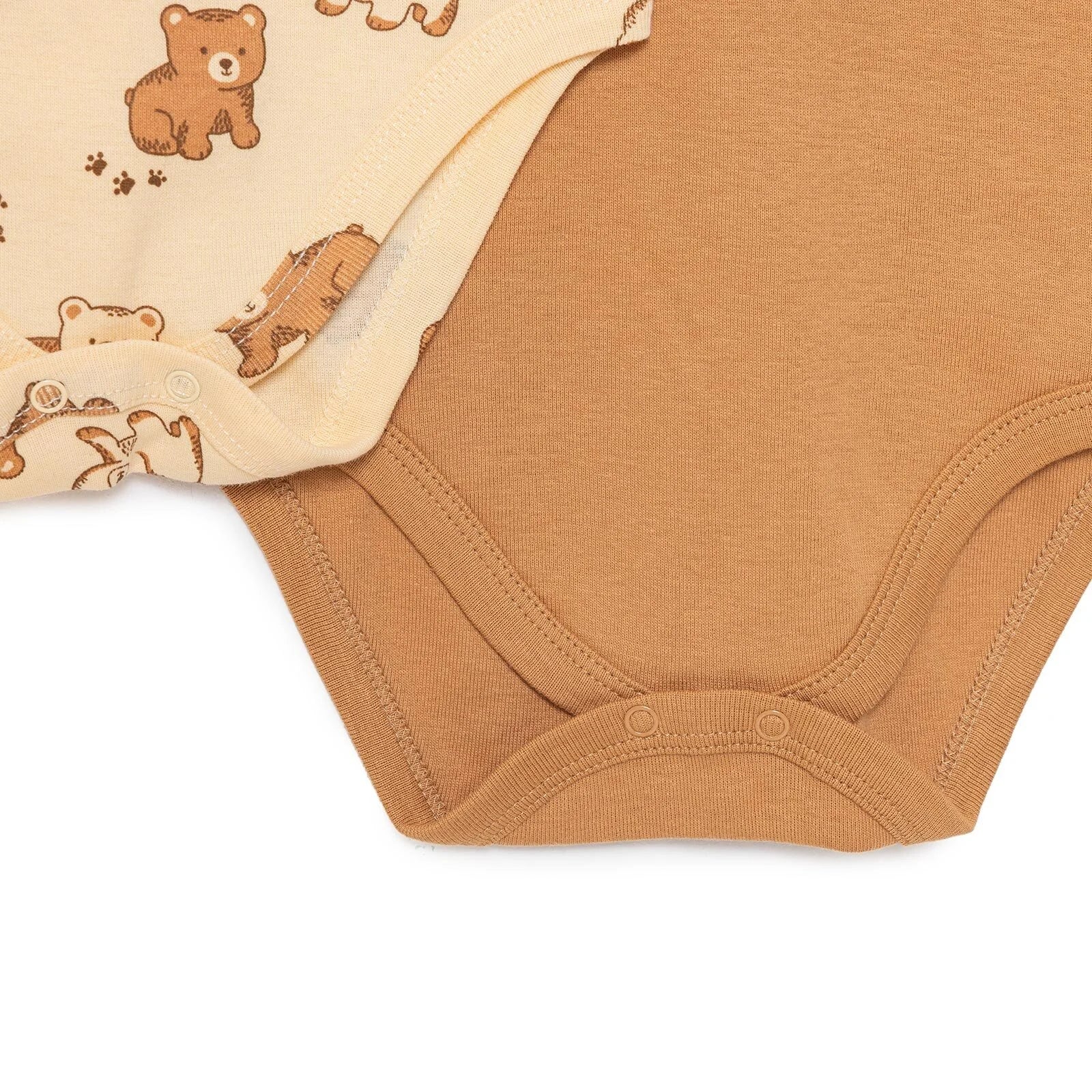 HelloBaby Boy 2 - Pack Sleeveless Bodysuit - Beige - ebebek - Black Friday