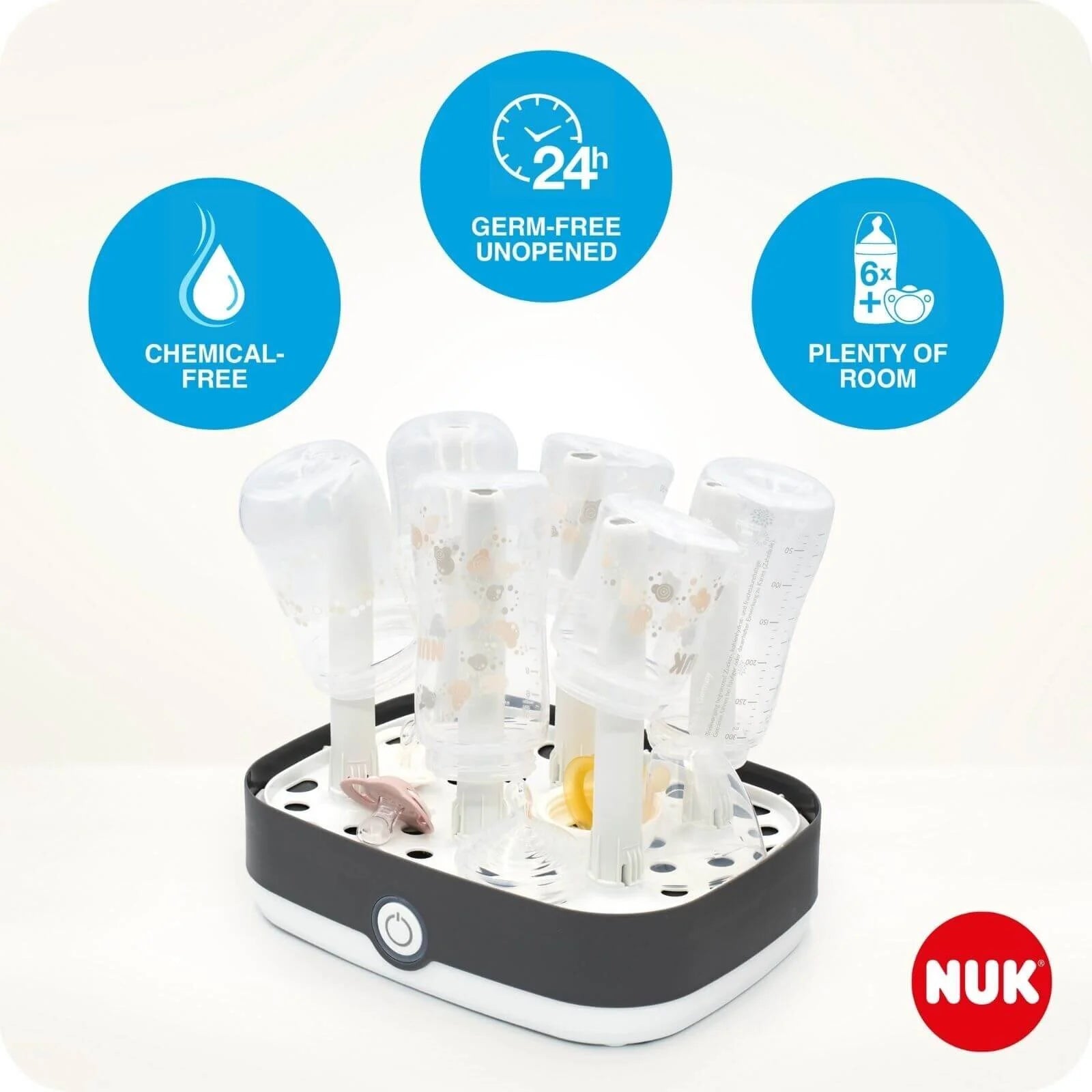 NUK Vario Express Steam Steriliser - ebebek - Black Friday