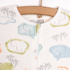 HelloBaby Newborn Boy Footed Jumpsuit - Ecru - ebebek - Black Friday