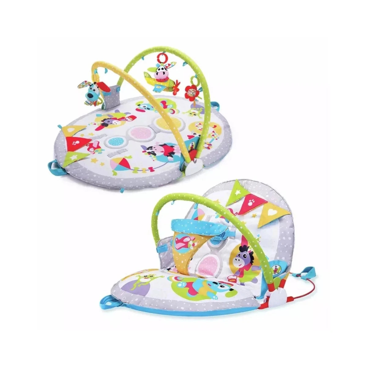 Yookido Baby Gym Lay to Sit - Up Playmat - ebebek