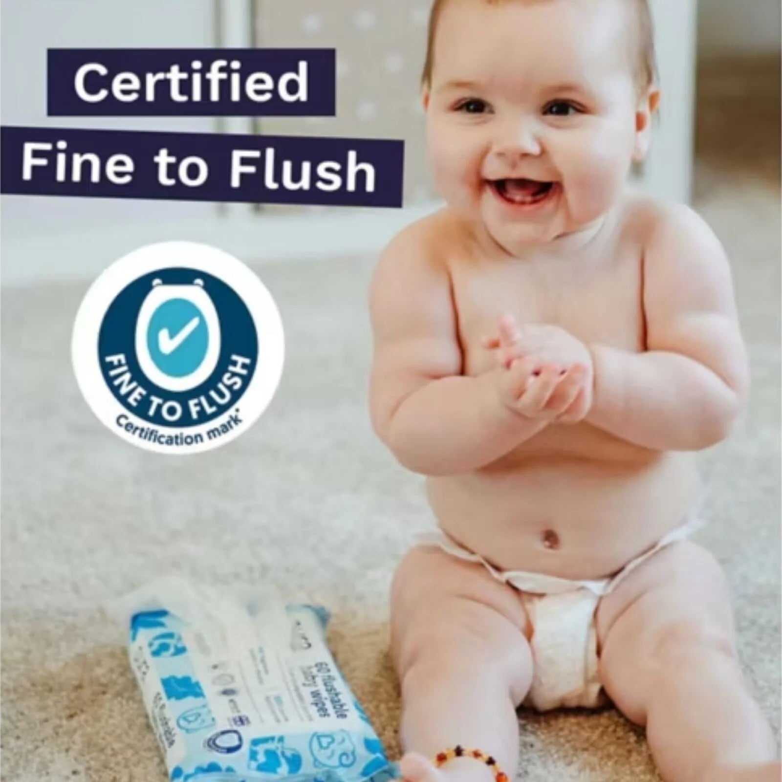 Pura Wipes Flushable 60 pcs - ebebek - Black Friday