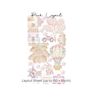 Live Vida Tilly Bear Adventures Large Wall Stickers - ebebek - Black Friday