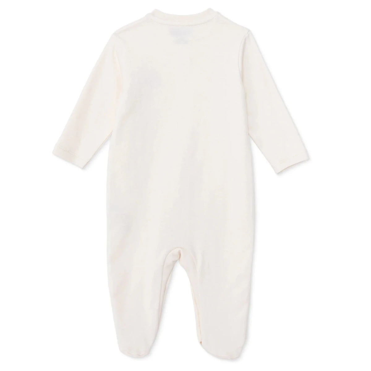 Baby Boy Footed Sleepsuit Dinosaur Print Snap Fastening Crew Neck - Beige Beige - ebebek