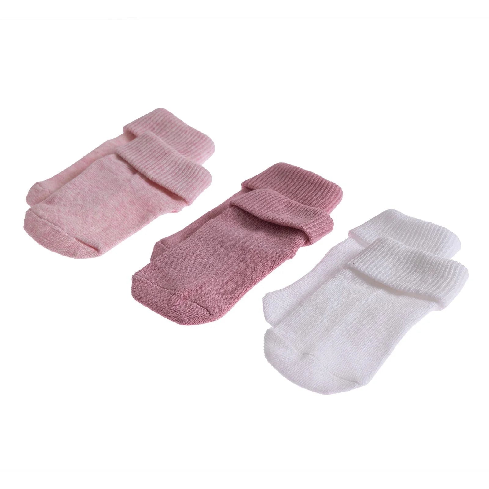 HelloBaby Baby Girl Pack of 3 Socks - Pink - ebebek - Black Friday