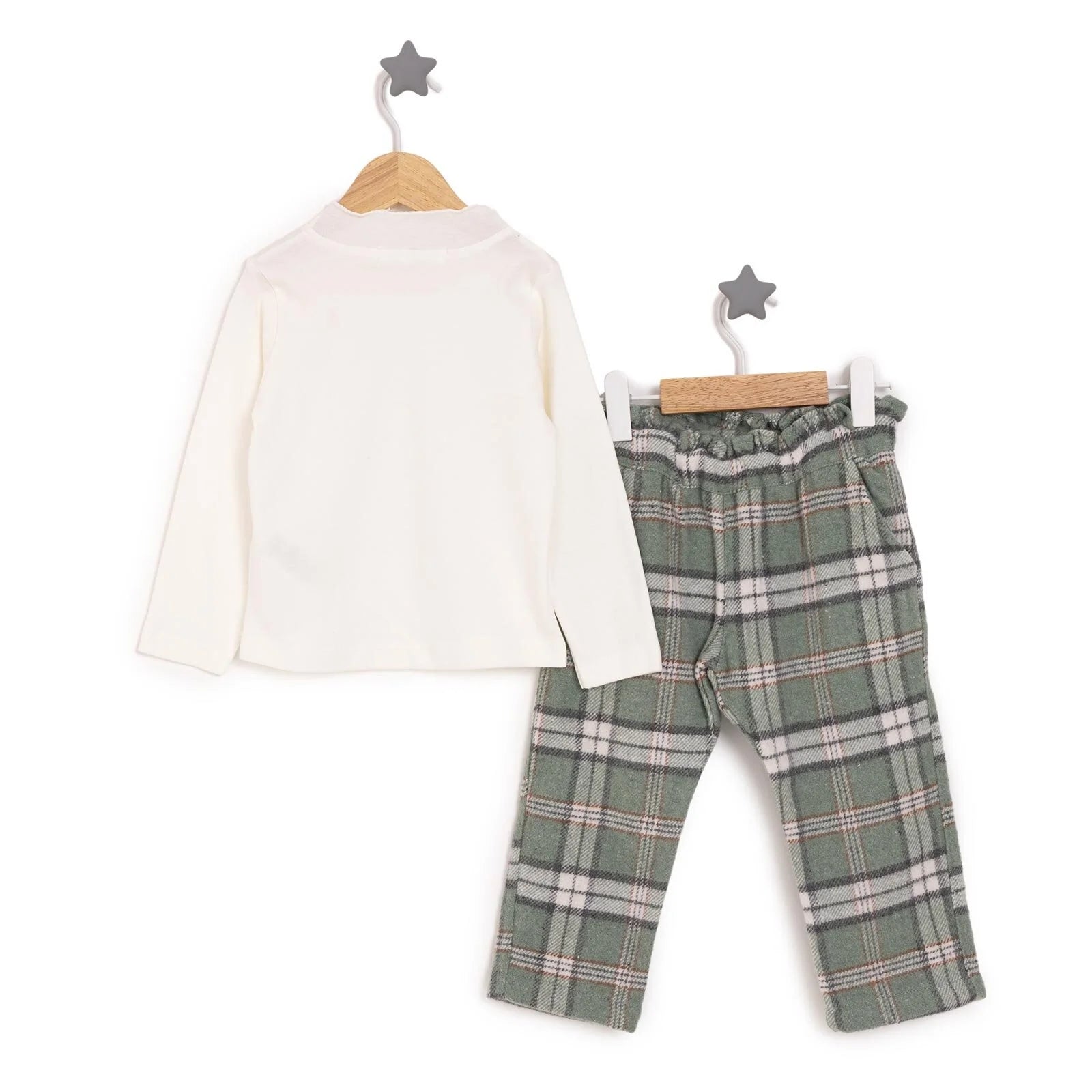 BabyZ Pretty Girl Girl Blouse - Pants - Green - ebebek - Black Friday
