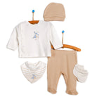 Bebbek Baby Boy 5 Pcs Newborn Gift Starter Set - Ecru - ebebek - Black Friday