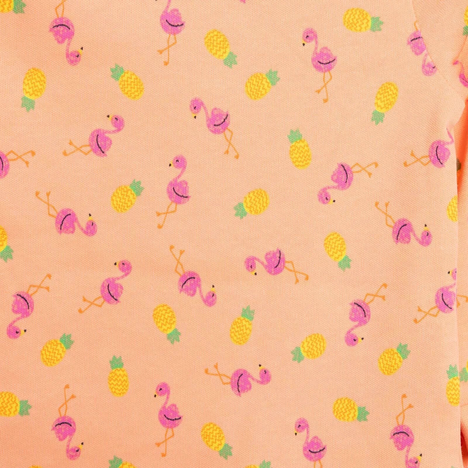 HelloBaby Girl Long Sleeve Pyjamas Set - Orange - ebebek - Black Friday