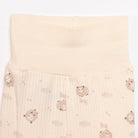 Bebetto Newborn Organic Little Lamp Footed Jumpsuit - Ecru - ebebek - Black Friday