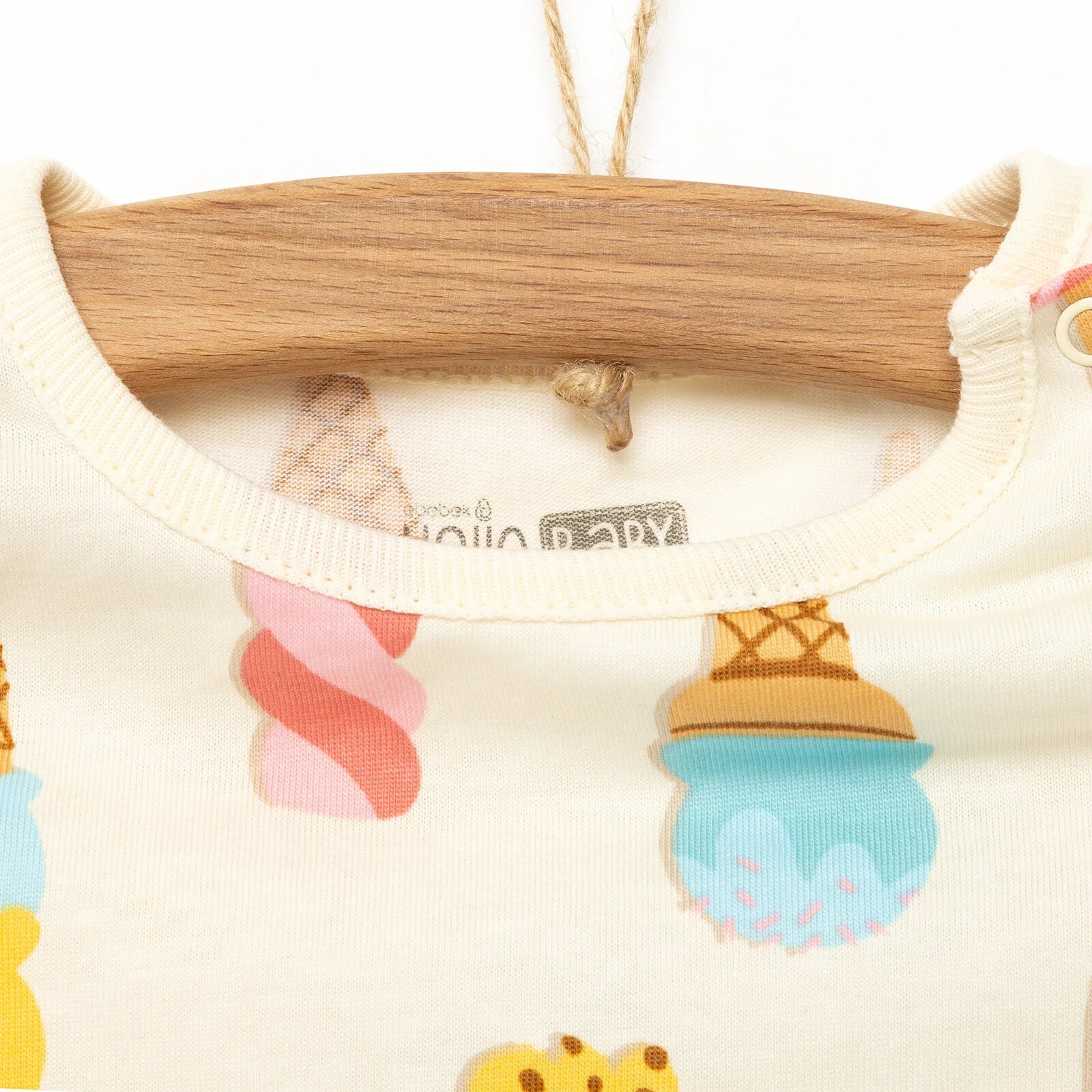 HelloBaby Short Overalls - Ecru - ebebek - Black Friday