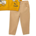 HelloBaby Baby Boy Sweatshirt - Mustard - ebebek - Black Friday