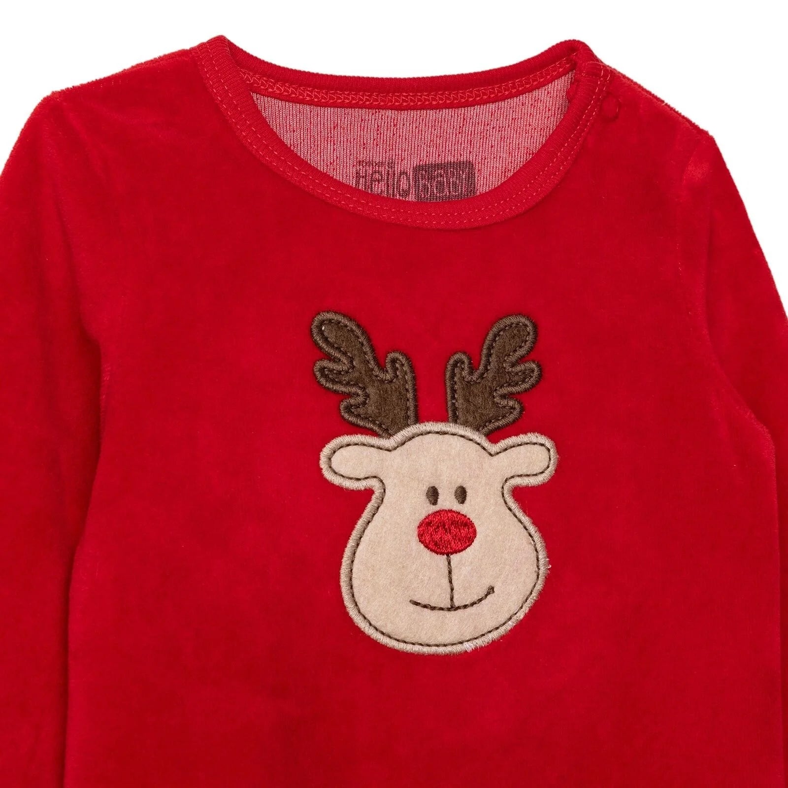 HelloBaby Christmas Baby Girl Long Sleeve Body - Red - ebebek - Black Friday