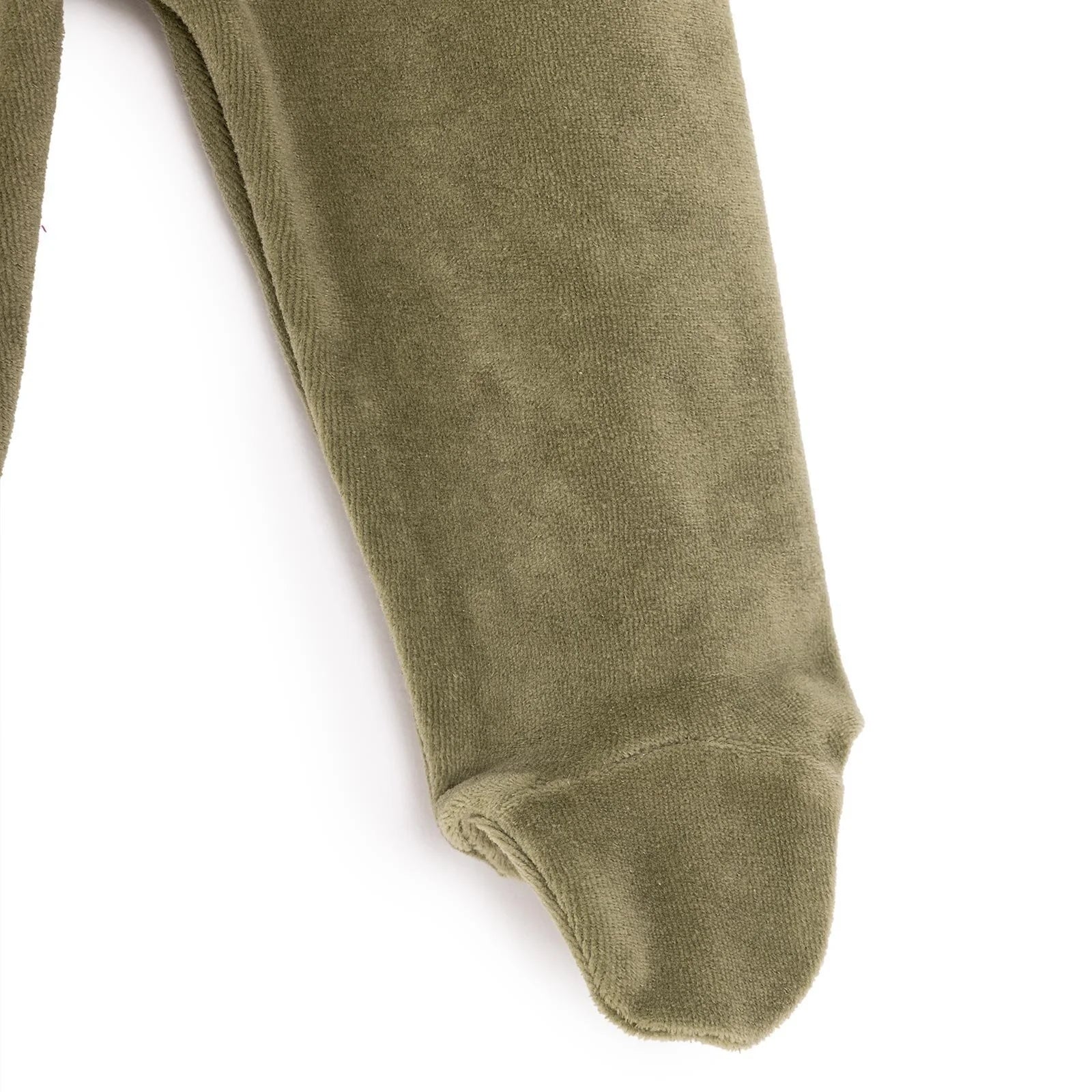 HelloBaby Boy Velvet Footed Bottom - Khaki - ebebek - Black Friday