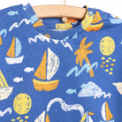 HelloBaby Little Sailor Boy Tshirt - Short - Indigo - ebebek - Black Friday