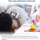 VTech VM819 2.8" Digital Video Baby Monitor with Adjustable Camera - ebebek - Black Friday
