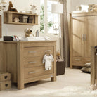 Charnwood Bordeaux Dresser & Baby Changer - Oak Oak - ebebek - Christmas