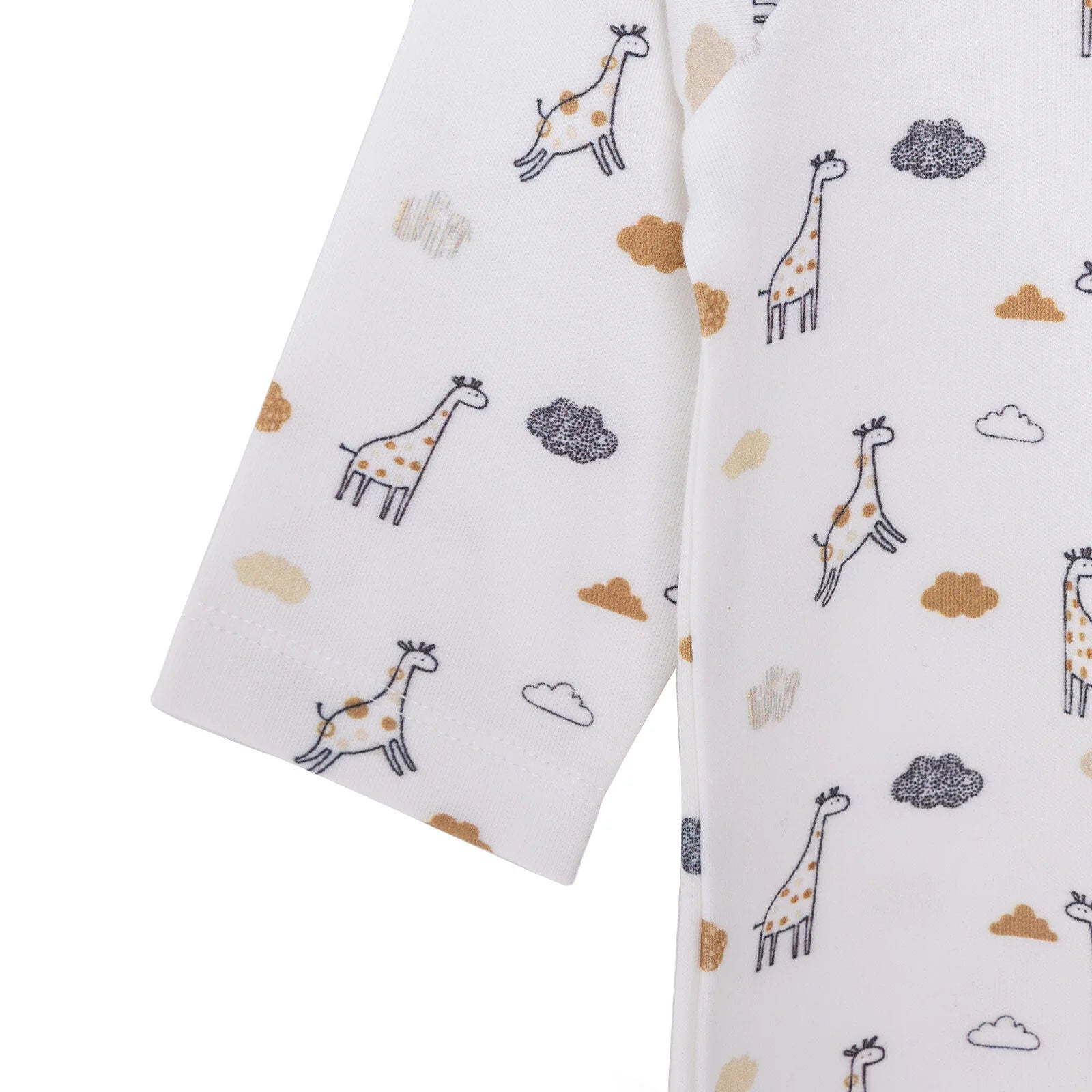 Pambuliq Baby Girl Long Sleeve Pyjamas Set - Ecru - ebebek - Black Friday