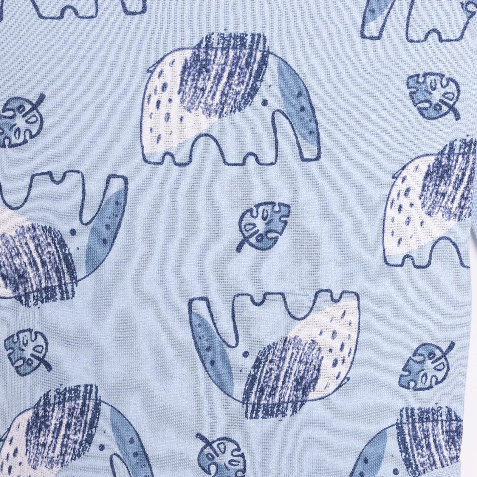 HelloBaby Baby Boy Long Sleeve Body - Light Blue - ebebek - Black Friday