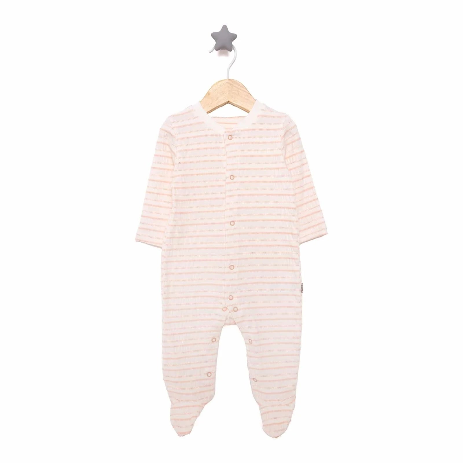 Bebbek Unisex Footed Jumpsuit - Ecru - ebebek - Black Friday