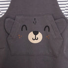 HelloBaby Dungaree - Sweatshirt - Dark Grey - ebebek - Black Friday