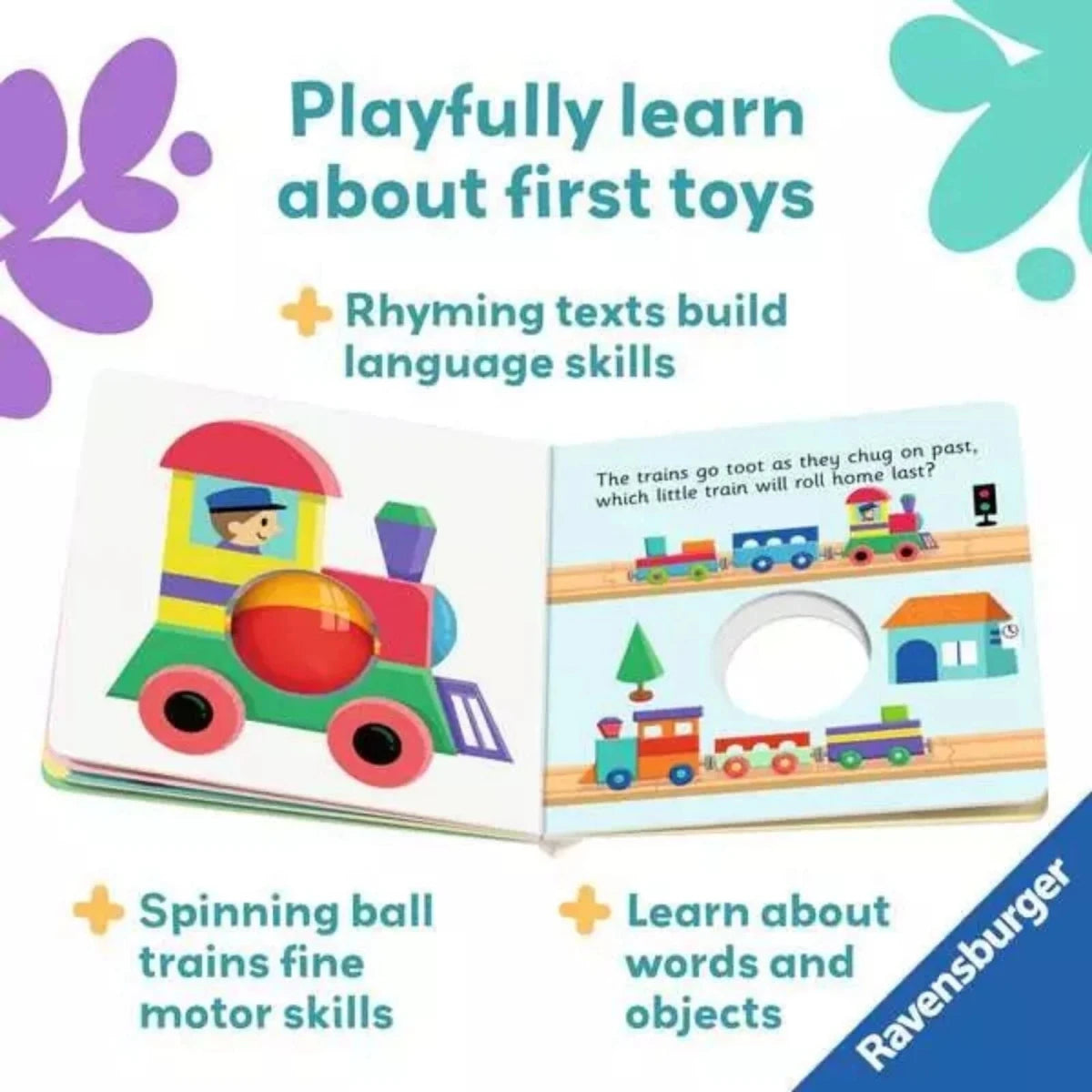Play+ Ready Steady Shake Rattle Book - First Toy - ebebek