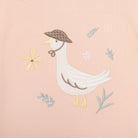 Bebetto Cute Duck Girl Tshirt - Bottom - Salmon - ebebek - Black Friday