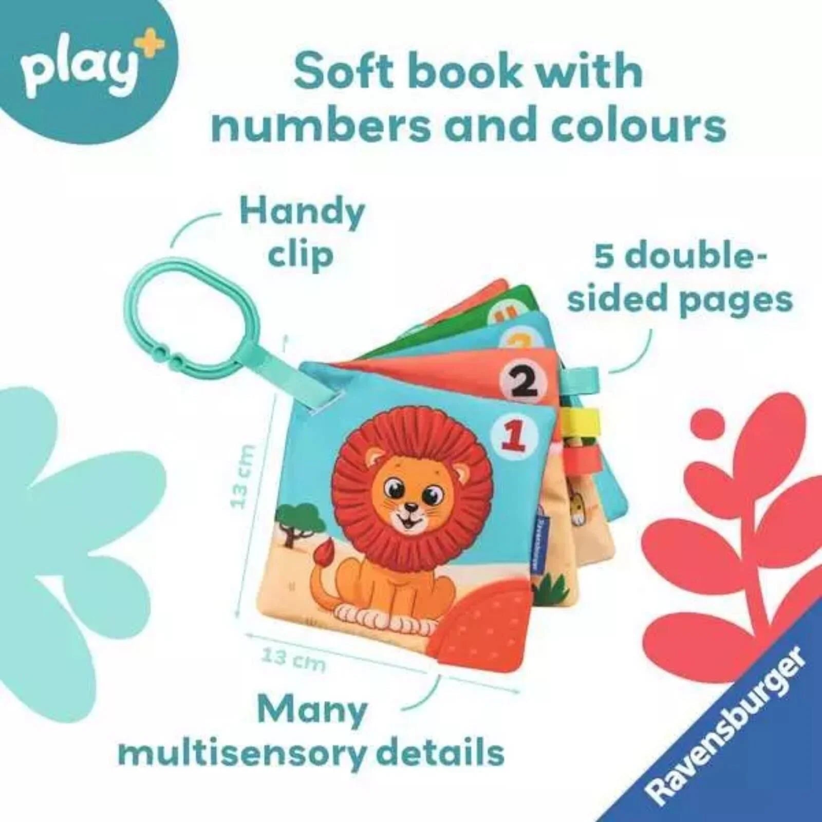 Play+ My First Book Numbers & Colours - ebebek - Black Friday