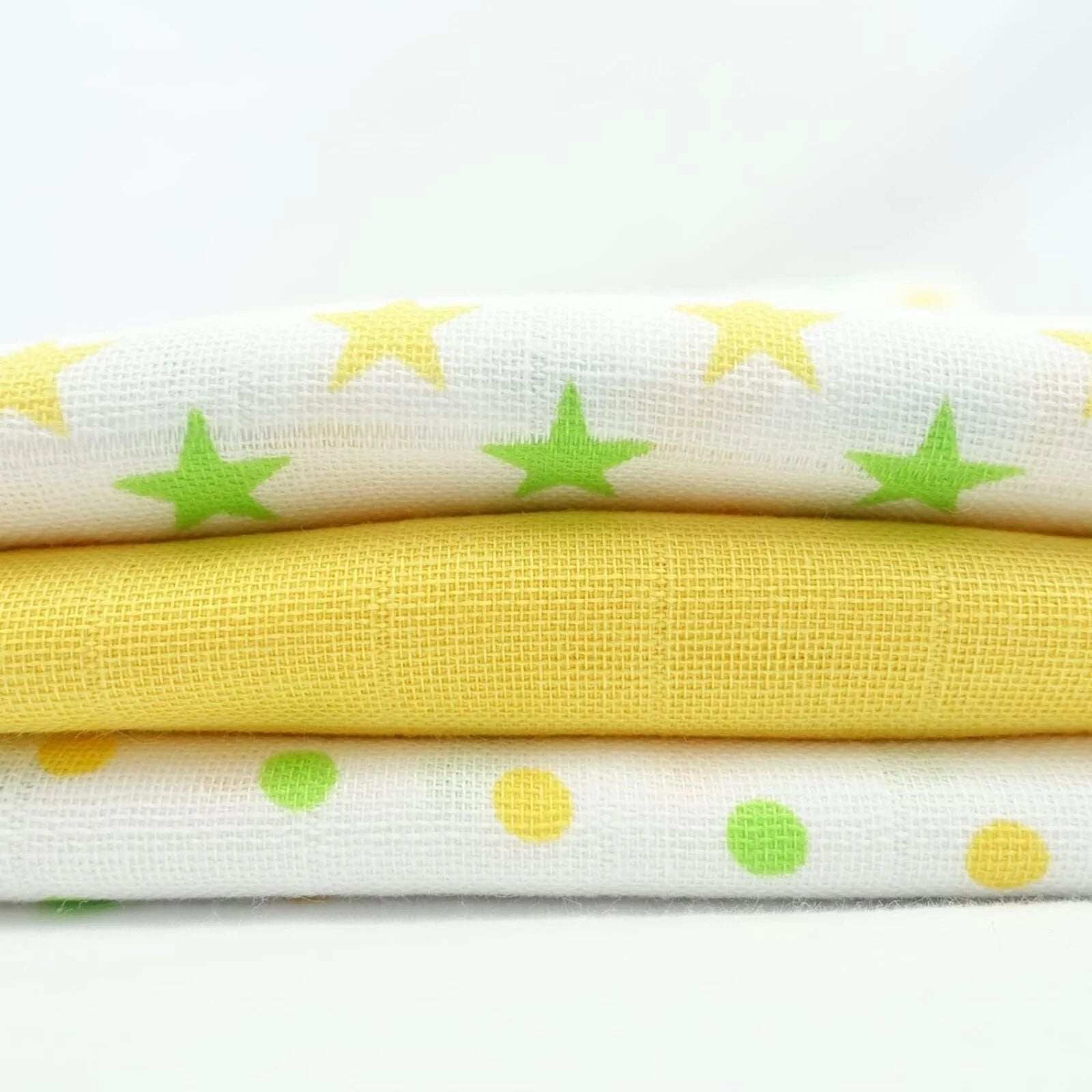 MuslinZ Muslin Squares 70x70 Yellow Baby Muslin Squares x6 ebebek