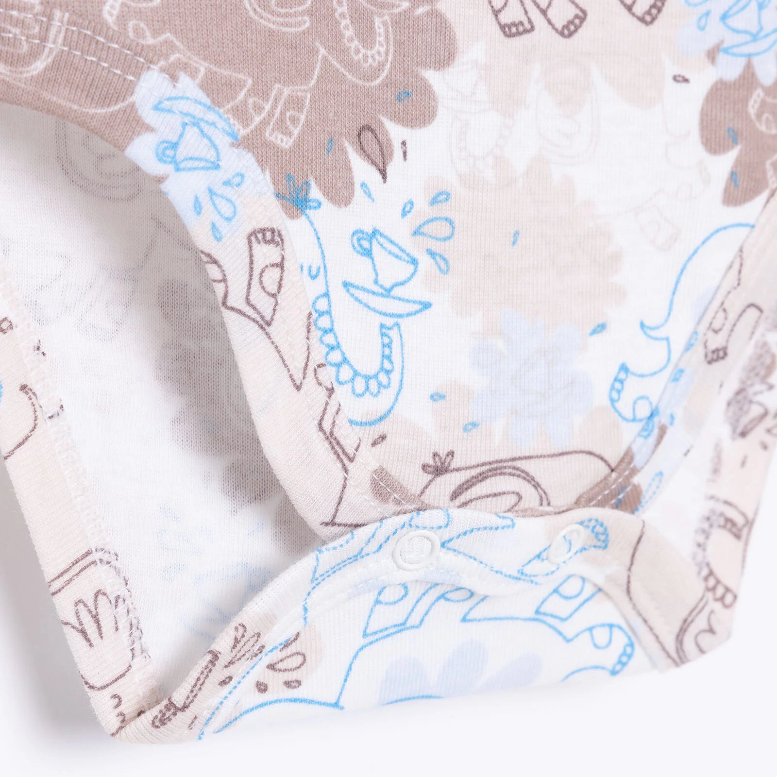 HelloBaby Boy Long Sleeve Bodysuit - Ecru - ebebek - Black Friday