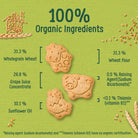 Organix Farm Animal Biscuits 12+ months 100g - ebebek - Black Friday