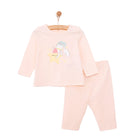 HelloBaby Girl Long Sleeve Pyjamas Set - Light Pink - ebebek - Black Friday