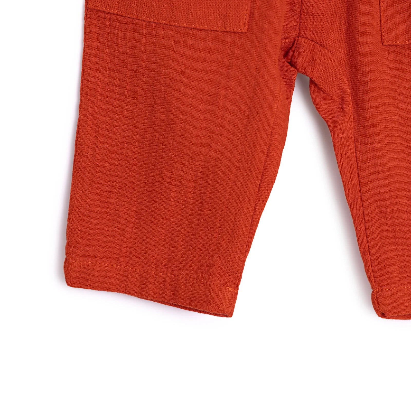 HelloBaby Basic Baby Boy Muslin Leggings - Brown - ebebek - Black Friday