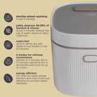 Vital Baby Advanced Pro UV Steriliser & Dryer (3rd Gen) - Arctic White - ebebek - Christmas