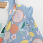 Bebetto Newborn Baby Girl Aloha Hooded Cardigan - Sweatshirt - Bottom - Light Blue - ebebek - Black Friday