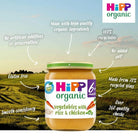 HiPP Organic Vegetables with Rice & Chicken Baby Food Jar 6+ months 125g - ebebek - Black Friday