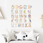Live Vida Alphabet Wall Stickers with Animal Figures 26 pcs - ebebek - Black Friday