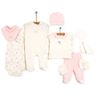 Bebbek Baby Girl 10 Pcs Newborn Starter Set - Ecru - ebebek - Black Friday