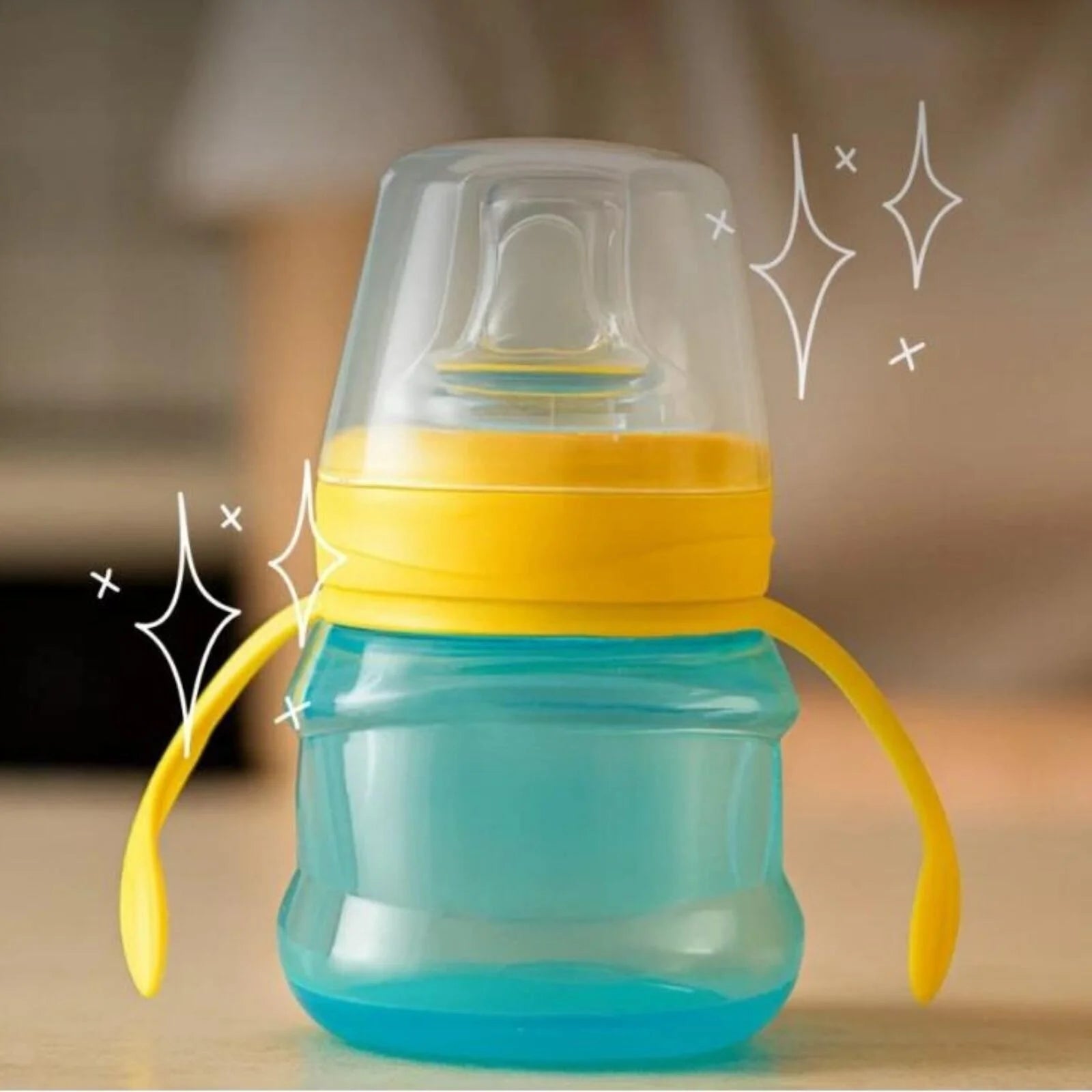 Mooma Kindy Learner Bottle 200ml - Yellow - ebebek - Christmas