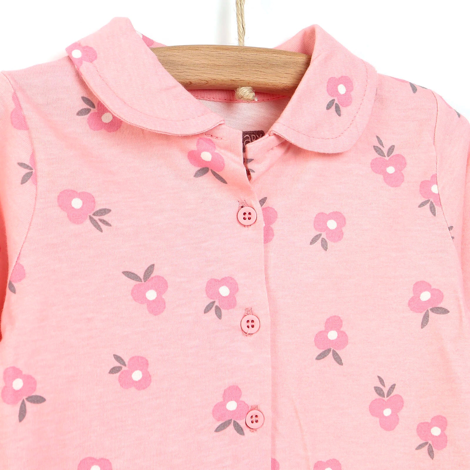 HelloBaby Basic Baby Girl Pyjamas Set - Powder - ebebek - Black Friday