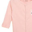 HelloBaby Newborn Girl Footed Jumpsuit - Light Pink - ebebek - Black Friday