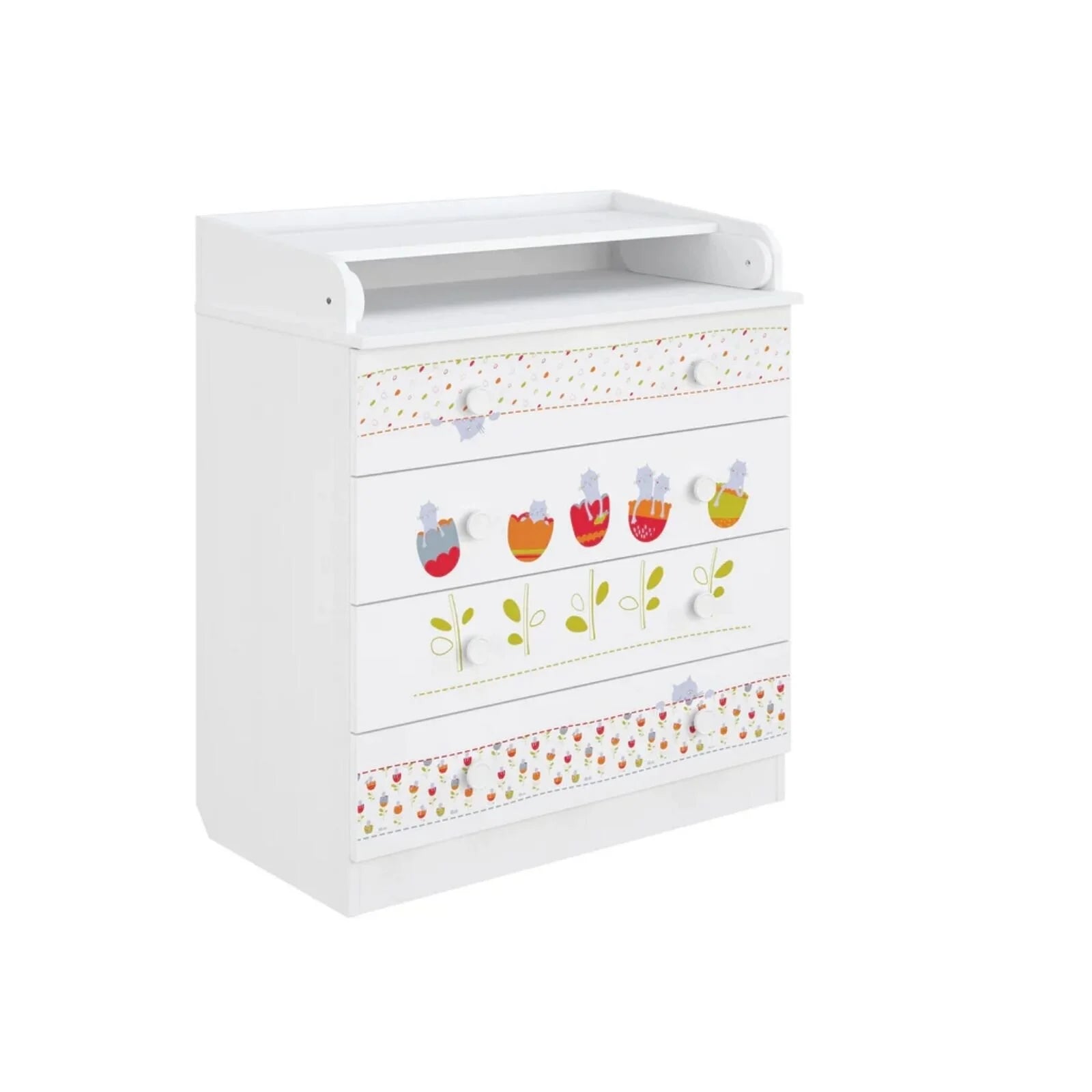 Shefa Kids 800 Changing Dresser - Sleepy Kittens - ebebek - Black Friday