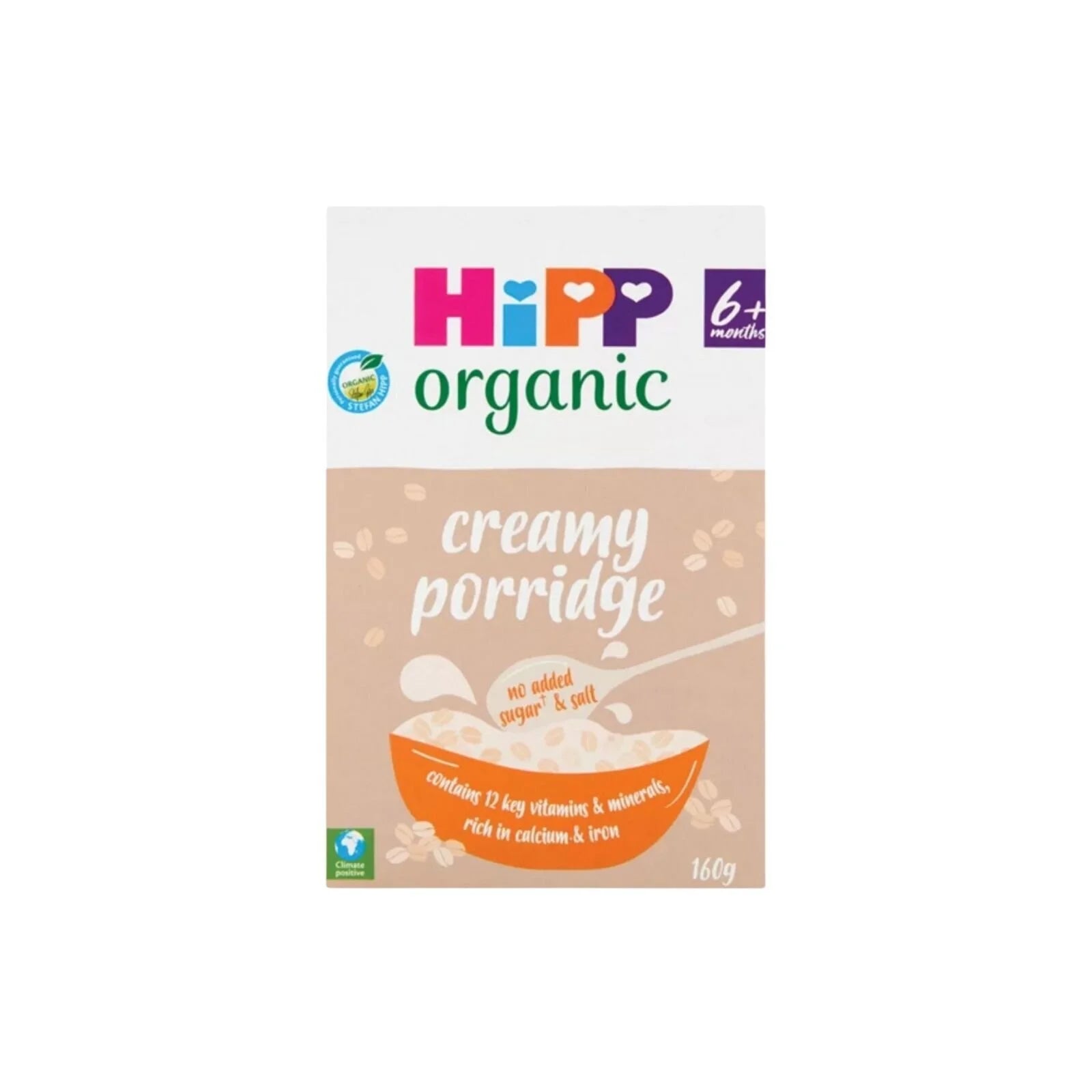 HiPP Organic Creamy Porridge Baby Cereal 6+ months 160g - ebebek - Black Friday
