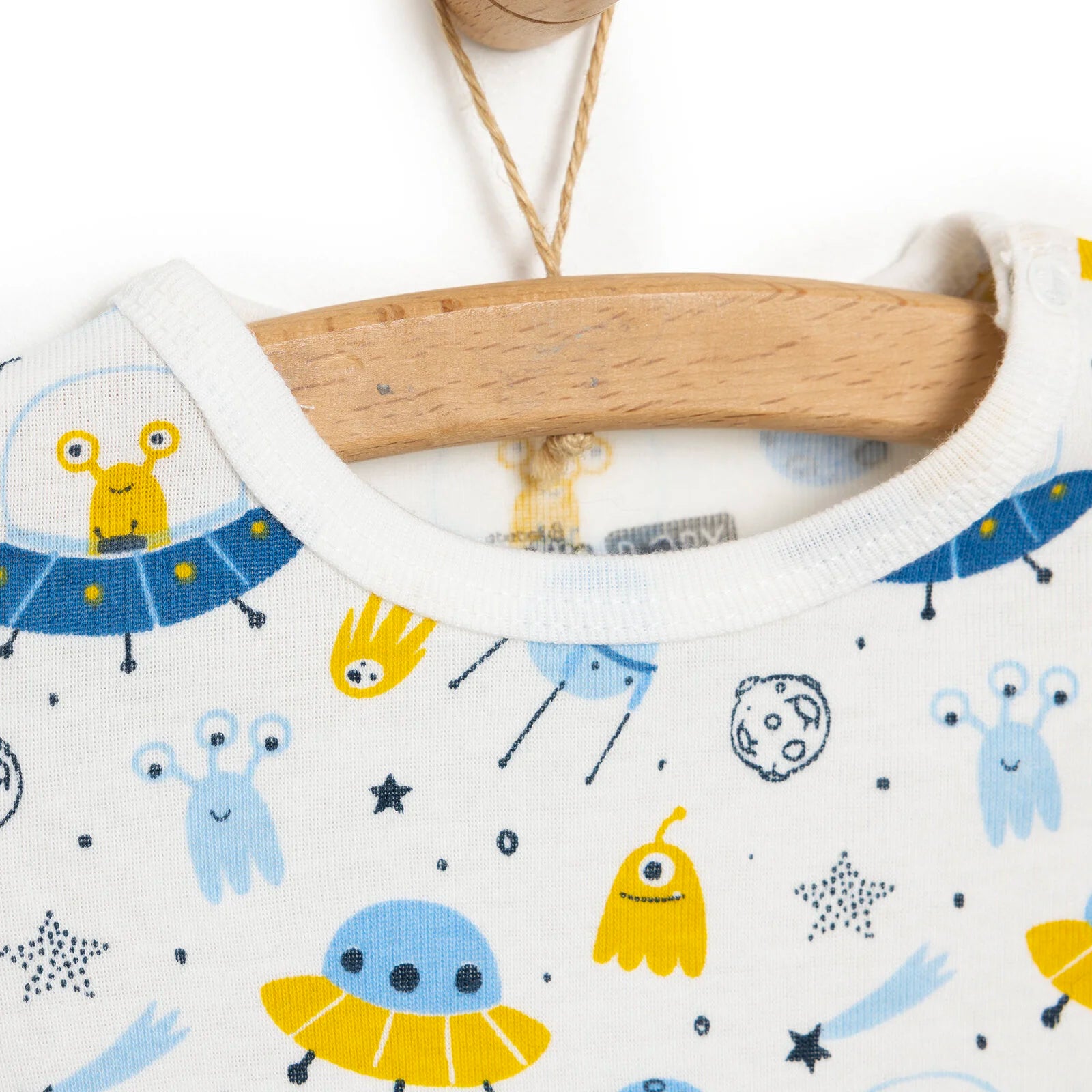 HelloBaby Baby Boy Short Sleeve Body - White - ebebek - Black Friday