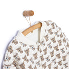 Little Plane Sleepsuit Baby Boy - Ecru - Little Plane - ebebek