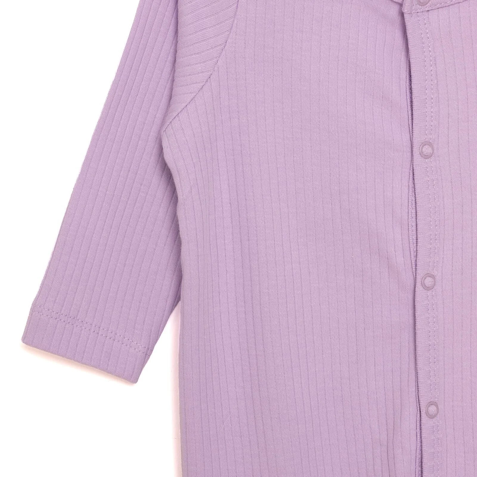 HelloBaby Newborn Girl Footed Jumpsuit - Purple - ebebek - Black Friday